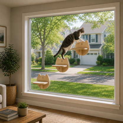 Cat Face Suction Shelf