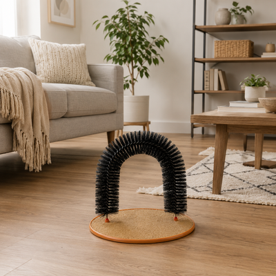 Self-Grooming Arch Scratcher