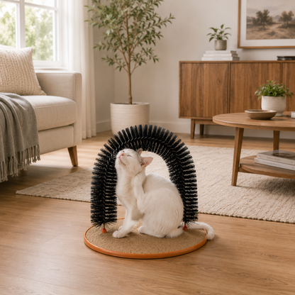 Self-Grooming Arch Scratcher